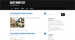 Desktop Screenshot of dailyhomelist.com